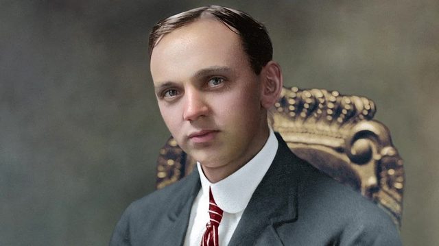 Ritratto d'epoca di Edgar Cayce